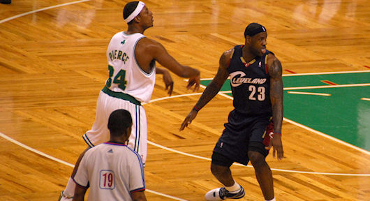 paul pierce vs lebron james