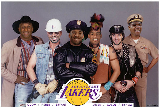 lakers-village-people