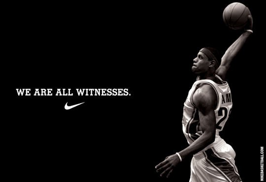 Une affiche de LeBron James censuree a Cleveland Basket USA