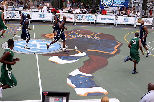 Rucker Park Brandon Jennings et LeBron James etaient la. Basket USA