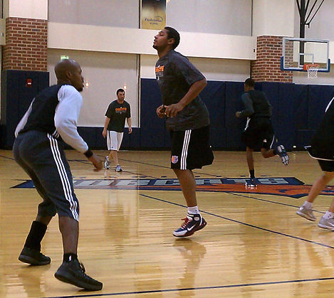 Boris Diaw entraînement Bobcats