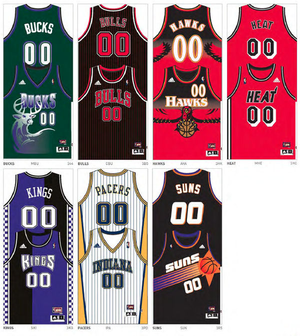 Les franchises NBA vont rejouer avec les maillots des années 90 • Basket USA