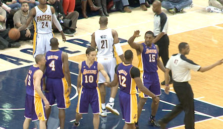 Pacers - Lakers