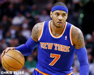 Carmelo Anthony, numéro 1 des ventes de maillots