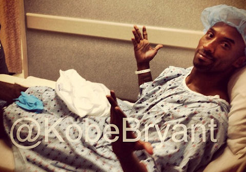 Kobe Bryant opéré