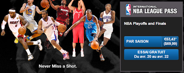 League Pass gratuit