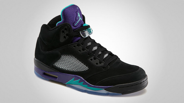 Air Jordan 5 Black Grape