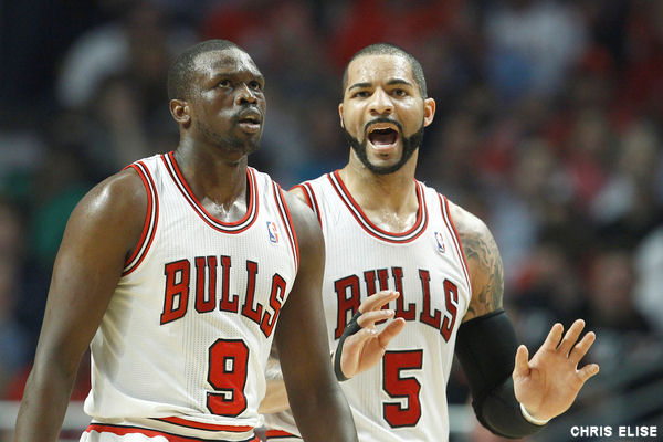 Luol Deng et Carlos Boozer, deux anciens joueurs de Duke