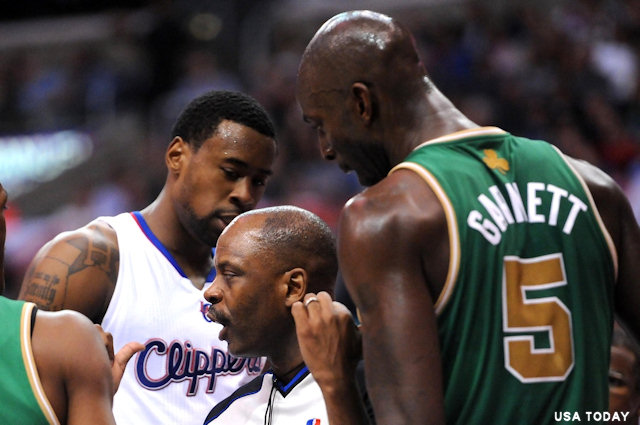 DeAndre Jordan et Kevin Garnett