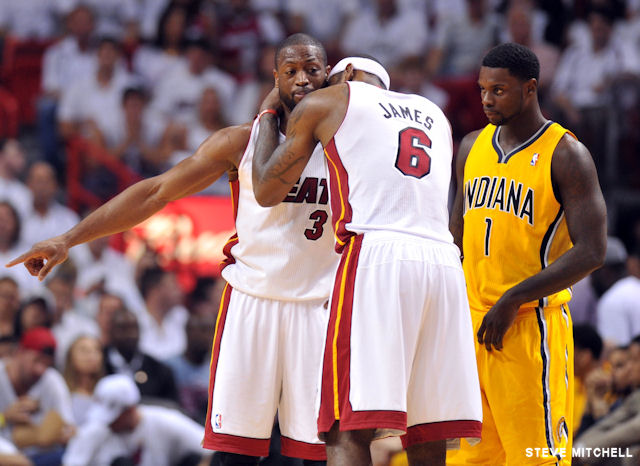Wade et LeBron