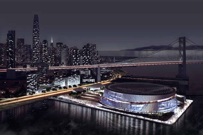 La nouvelle salle des Golden State Warriors