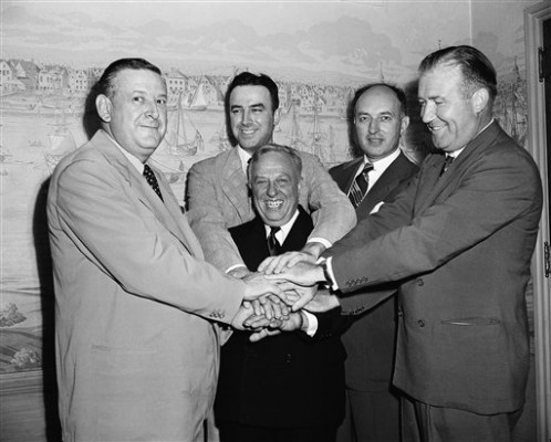 NBA and NBL Merge 1949