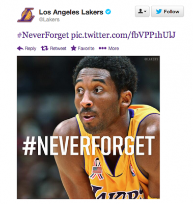 Tweet Lakers