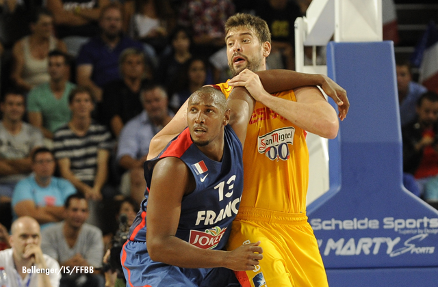Préparation Euro masculin 2013 France-Espagne