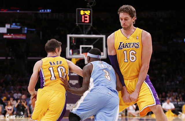 NBA: OCT 06 Nuggets at Lakers