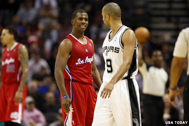 Chris Paul et Tony Parker