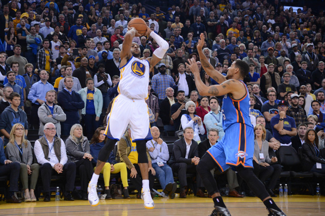 NBA: Oklahoma City Thunder at Golden State Warriors