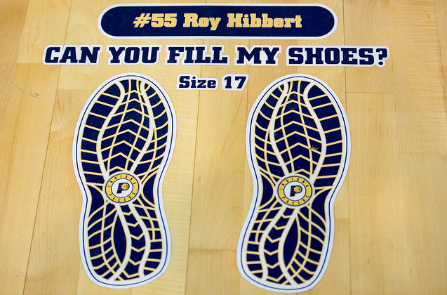 Empreintes de Roy Hibbert