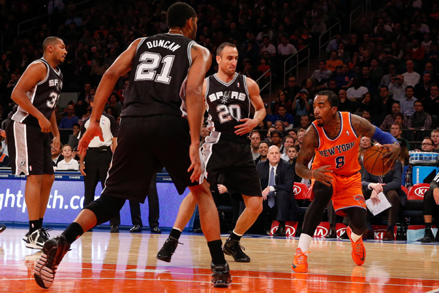NBA: San Antonio Spurs at New York Knicks