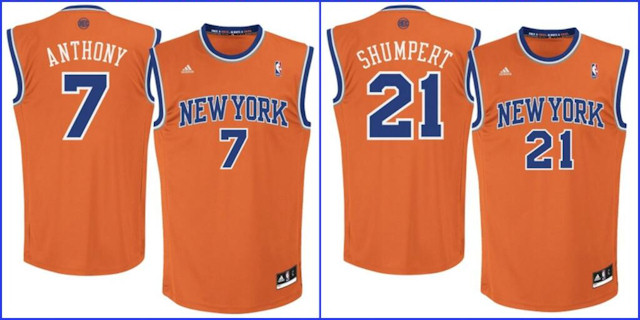 Maillot alternate des Knicks