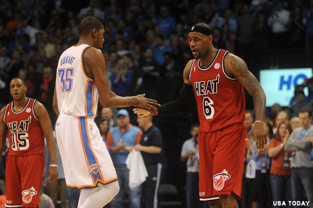 Kevin Durant - LeBron James