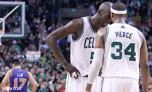 Kevin Garnett et Paul Pierce
