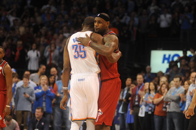 NBA: Miami Heat at Oklahoma City Thunder