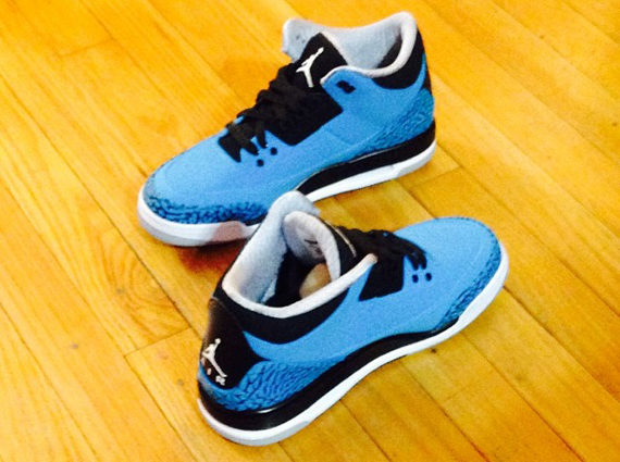 powder blue jordan 3