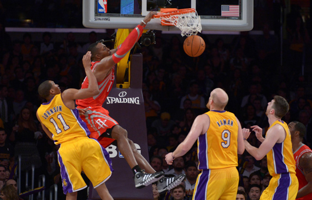 NBA: Houston Rockets at Los Angeles Lakers