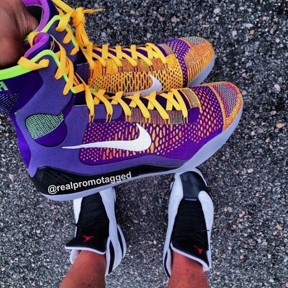 Nike-Kobe-9-Elite-in-Court-Purple-Laser-Orange-31-e1393889586438