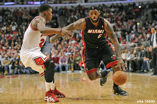 Jimmy Butler & LeBron James