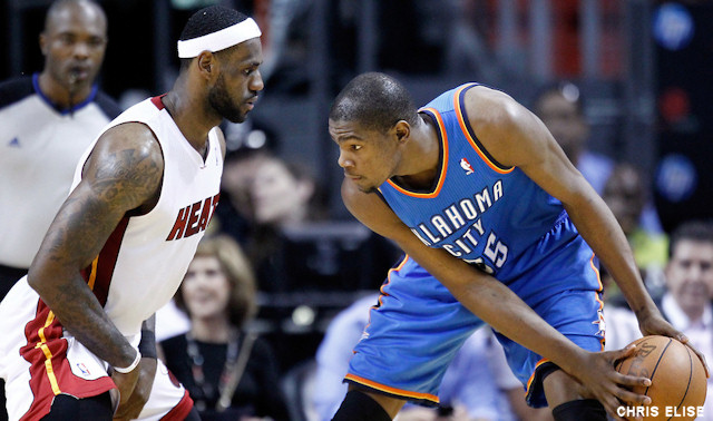 LeBron James vs Kevin Durant