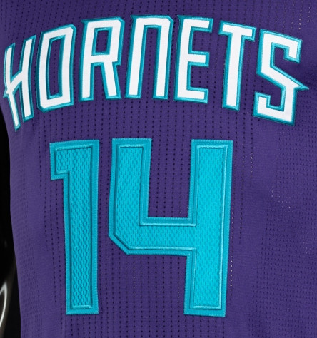 Détail Maillot Hornets 2014/15