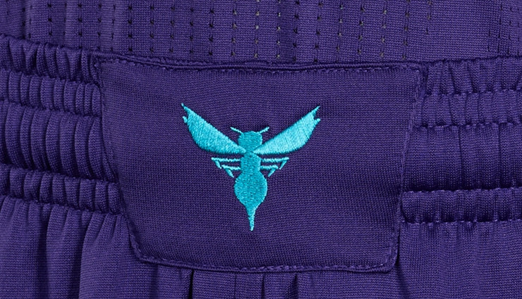 Détail Maillot Hornets 2014/15