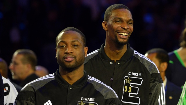 Dwyane Wade & Chris Bosh