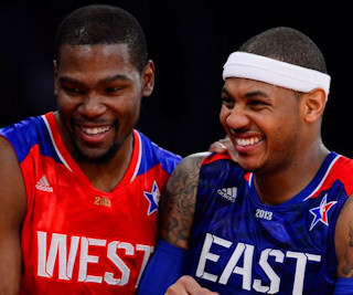 Kevin Durant - Carmelo Anthony