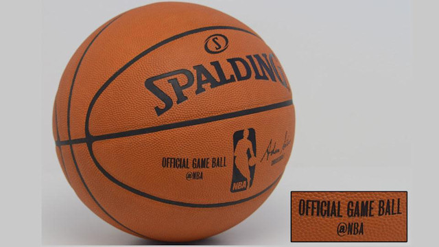 nouveau ballon NBA