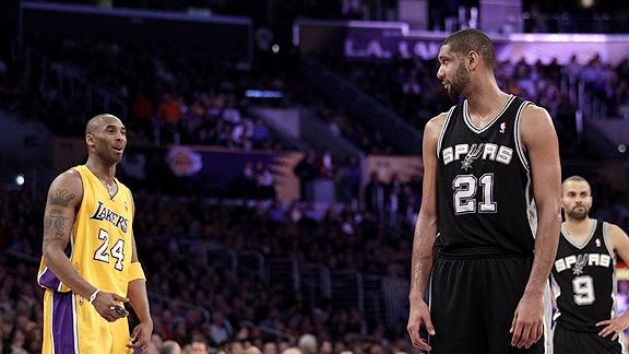 Kobe vs Duncan