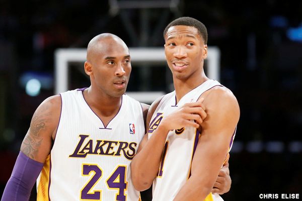 Kobe Bryant et Wes Johnson