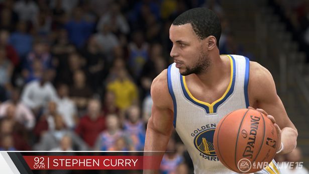 Les notes des meneurs dans NBA Live 15 - Stephen Curry