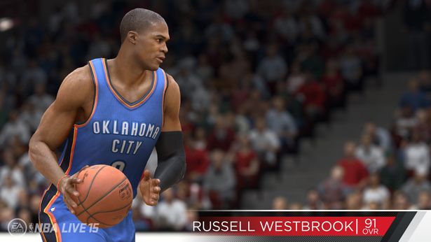 Les notes des meneurs dans NBA Live 15 - Russell Westbrook