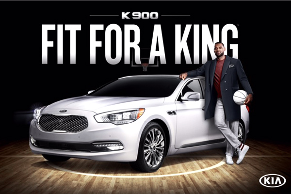 Kia, nouveau sponsor de LeBron James