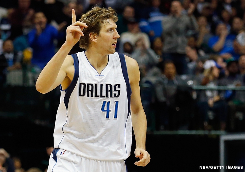 Dirk Nowitzki devient le 9e meilleur marqueur de l'histoire, et le numéro 1 des joueurs étrangers