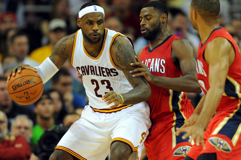 Cleveland – New Orleans : un Big Three au sommet de son art