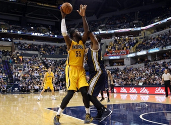 Roy Hibbert trop puissant pour le Jazz