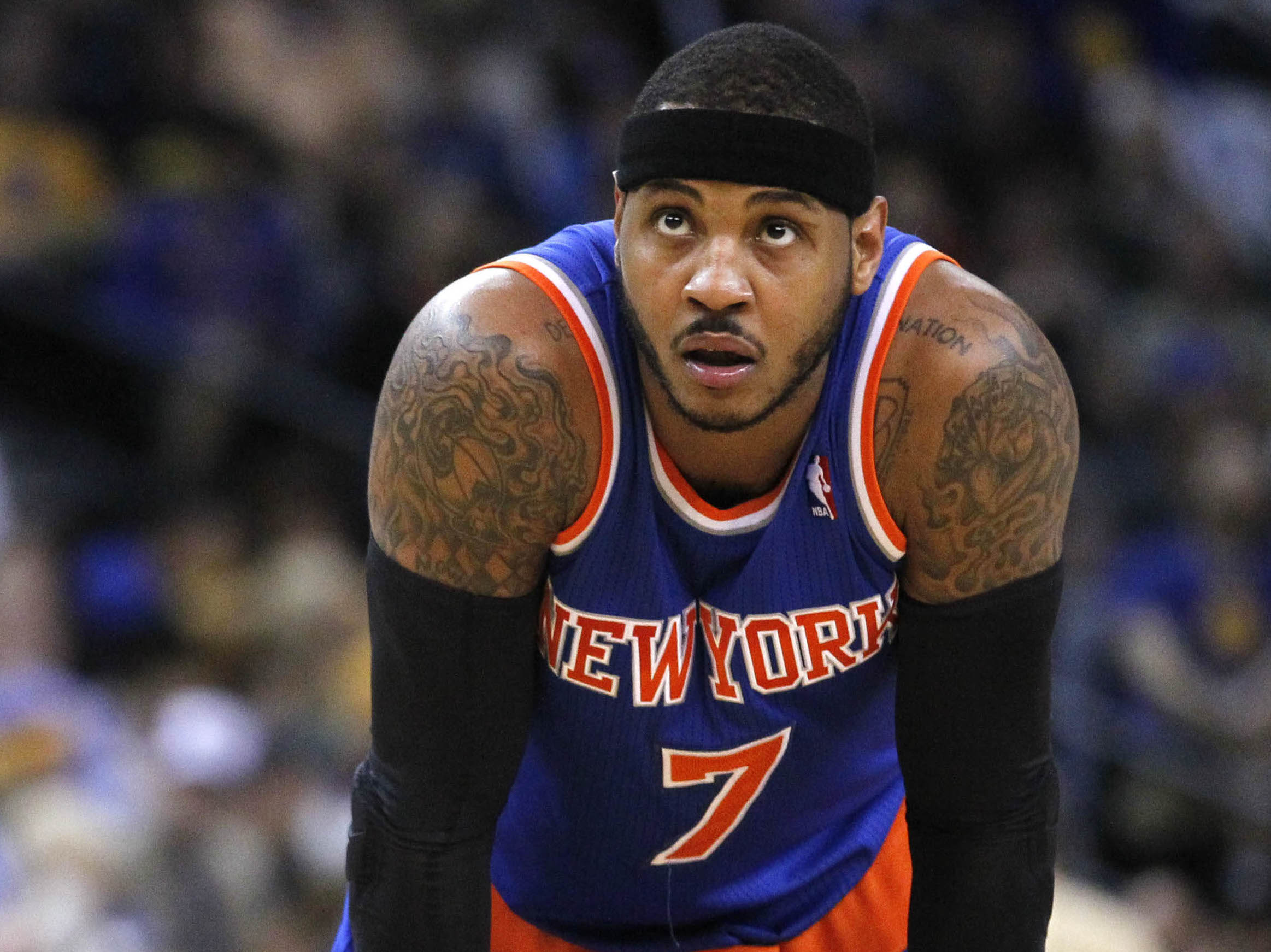 NBA: New York Knicks at Golden State Warriors