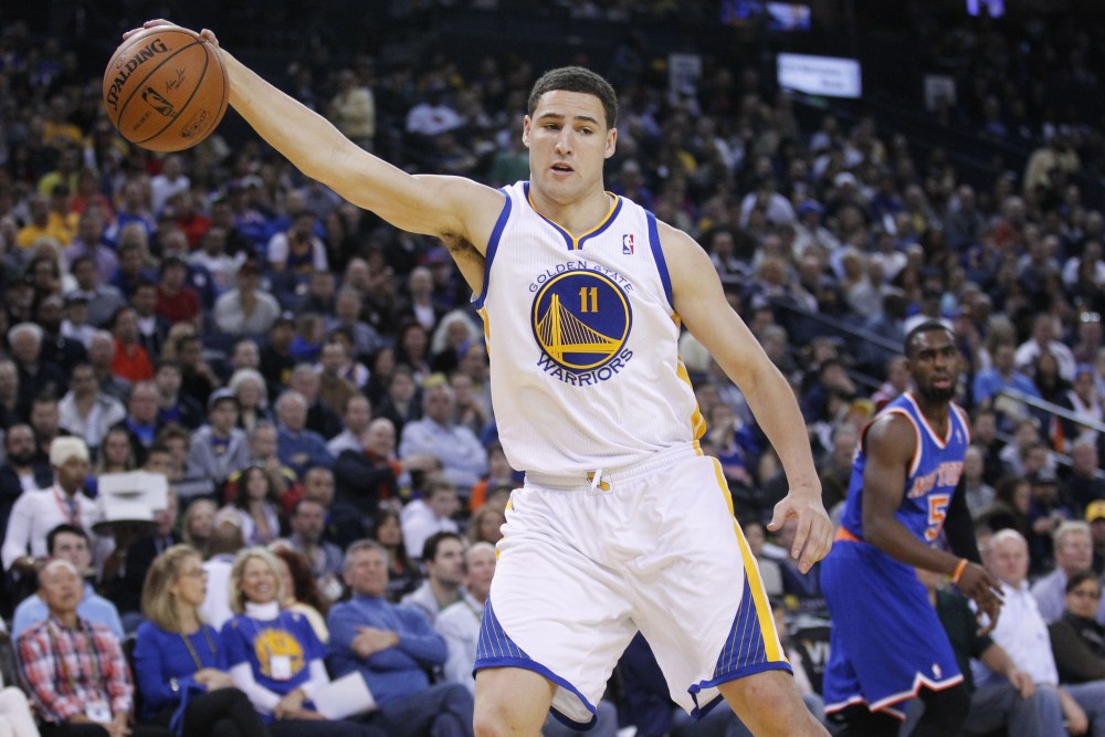 USP NBA: NEW YORK KNICKS AT GOLDEN STATE WARRIORS S BKN USA CA