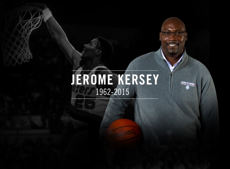 Les Blazers pleurent Jerome Kersey (1962-2015)