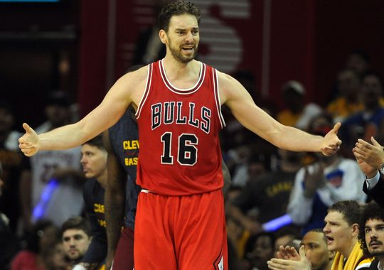 Chicago - Cleveland : Pau Gasol absent pour le Game 4 ?