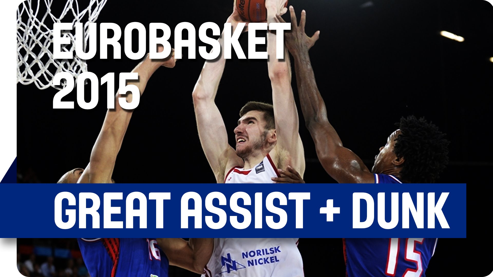 Rudy Gobert posterizé par Andrei Desiatnikov